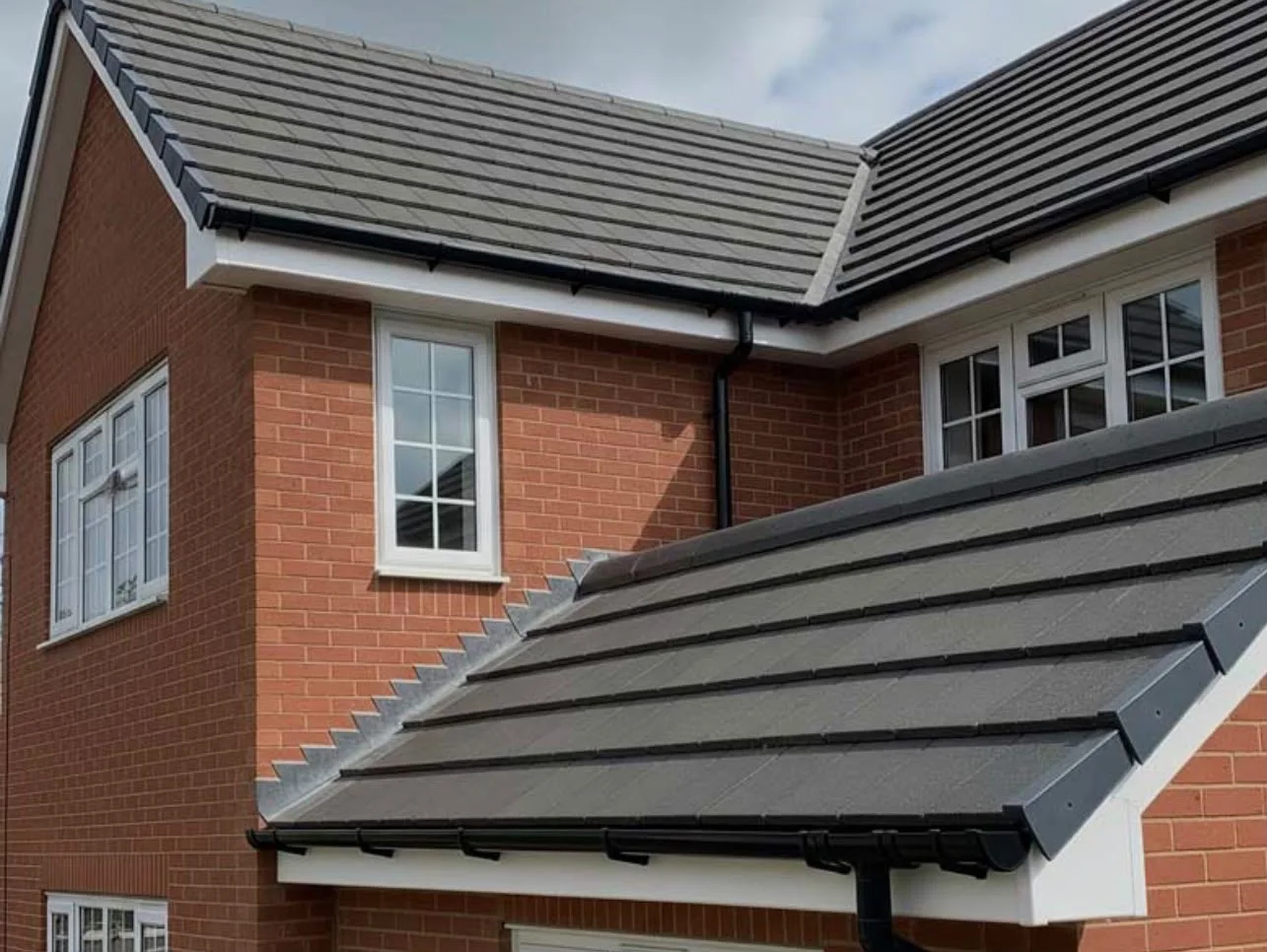 New fascias soffits and guttering