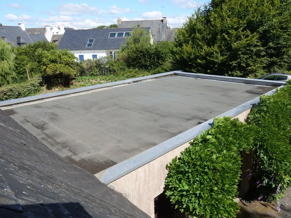 Flat Roofs work on a roof